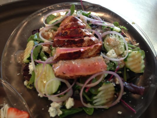 Black and Blue Ahi Tuna Salad