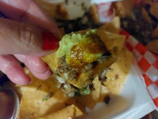 This is how I eat my nachos