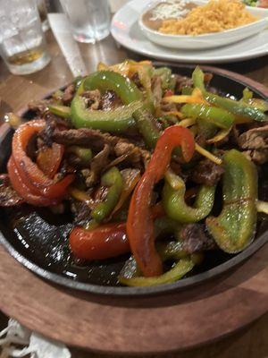 Steak Fajitas