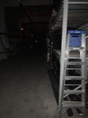 Got locked in the back warehouse and couldn't get out, also didn't help that I had no cell service :p