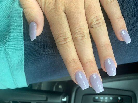 Lavender Nails