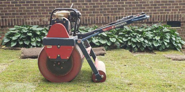 We used the Roller after Zenith Zoysia Sod Installation to ensure proper growth and prevent dead patches.