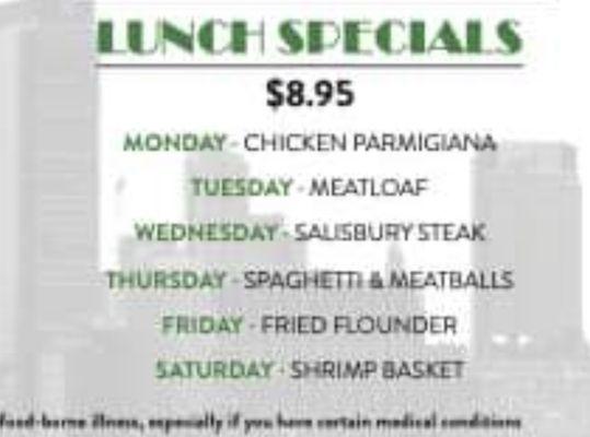 Lunch specials