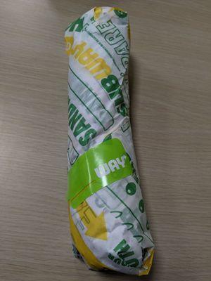 Cold Cut Combo Footlong wrapped