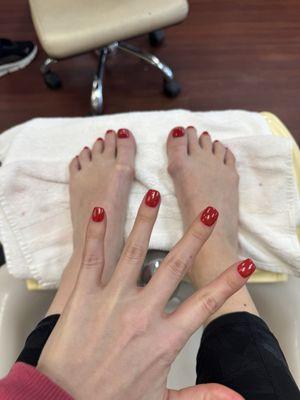 The best dip, manicure and gel pedicure in Snohomish