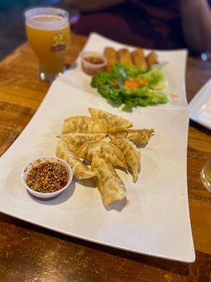 fried dumplings - their dipping sauce is crack