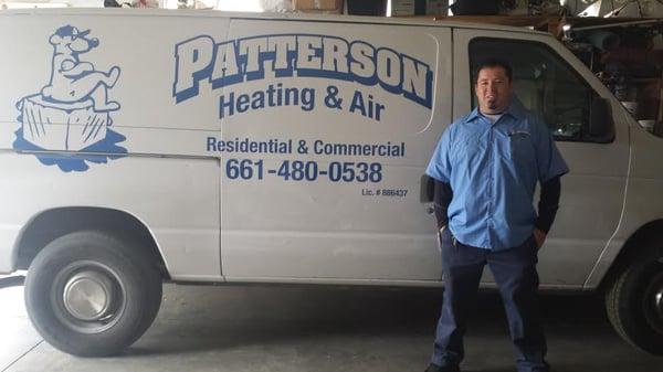 Proud owner of Patterson Heating & Air ready to provide quality service for all of the Antelope Valley!