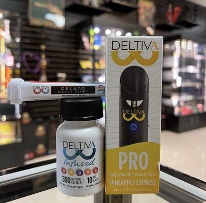 Deltiva D8 products exclusively at Mr. Smokey stores