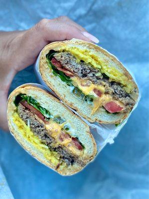 Cheeseburger sandwich - soooo good!