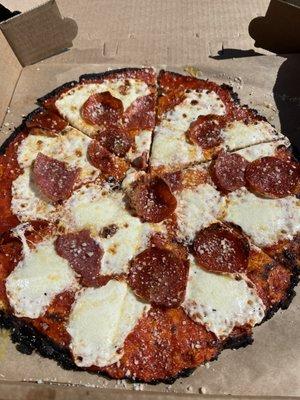 Cauliflower crust Brooklyn Style