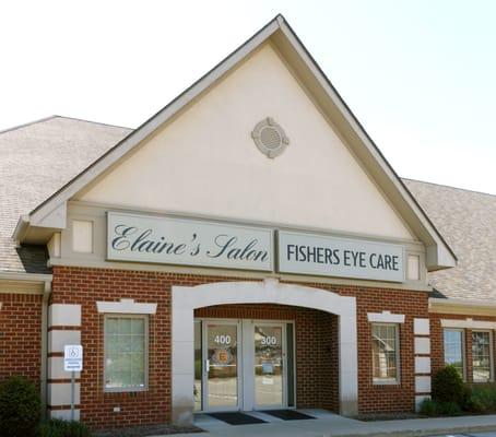 Fishers Eye Care easily accessible entrance