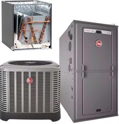 Rheem heating and air conditioning products