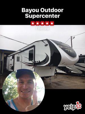 One happy customer. Make sure you see Matt angel for your RV needs.