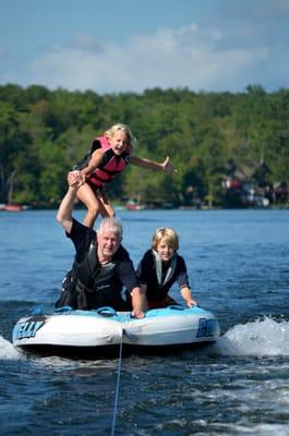 Family fun tubing for all ages