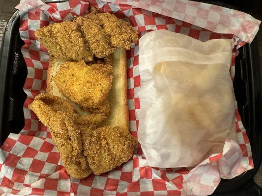 Catfish and fries