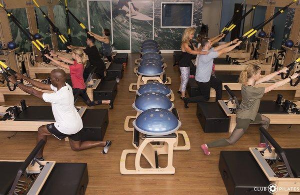 Our class schedule includes TRX, Barre, and Chair fusion classes.