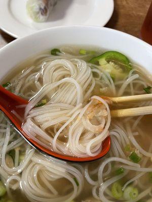 Meatball pho