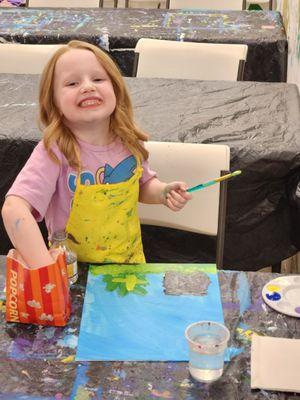 kids paint class