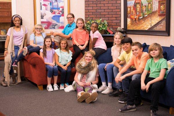 Cast photo of my daughter's theater performance :)