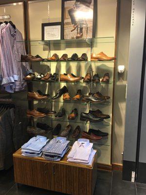 Well sorted shoes and shirts