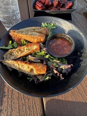 Boudin Eggrolls