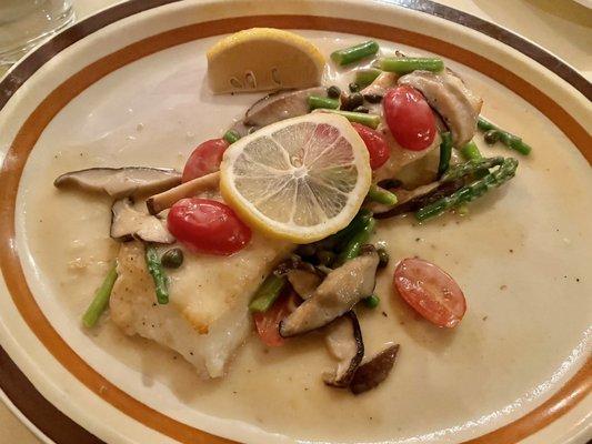 Chilean sea bass (special) - delicious!