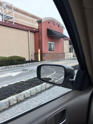 Drive through window