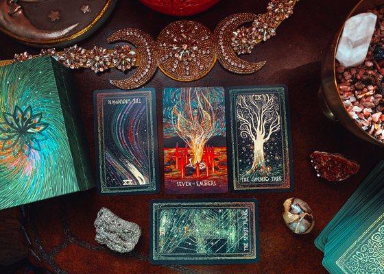 Tarot and Oracle card readings available with Madame Creatrix!