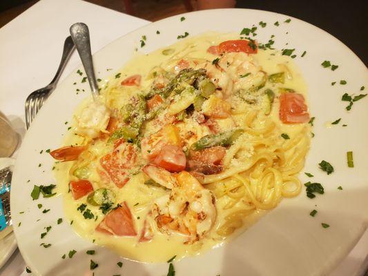 Shrimp Scampi St. Pierre