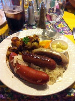 The Wurst Sampler.