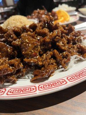 Sesame Beef - absolutely delicious