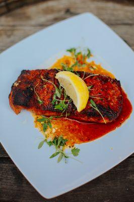 Atlantic Cajun Honey Garlic Salmon 

Its delicious!