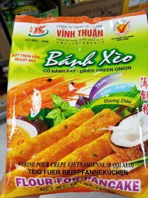 Banh xeo mix for dinner!