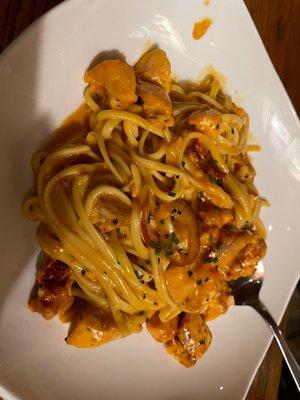 Smoked Salmon Linguini