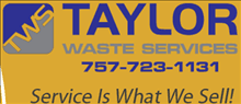 Taylor Waste Services logo