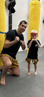 Kid's belt promotion- second stripe