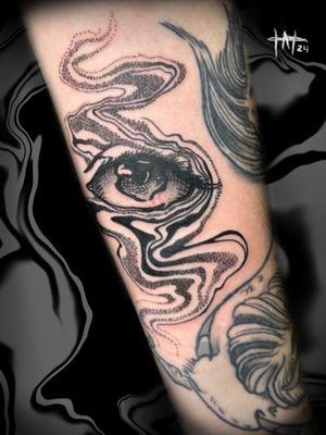 Trippy eye by Tristin