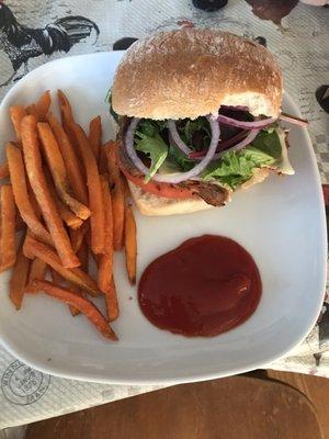 Black bean Veggie Burger