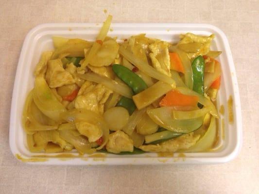 Curry chicken