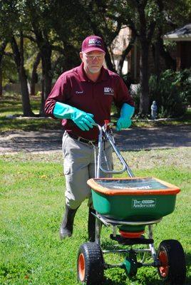 Lawn care services.