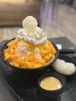 Mango Sticky Rice Shaved Ice