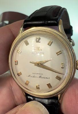 1953 Jaeger LeCoultre 14k gold watch