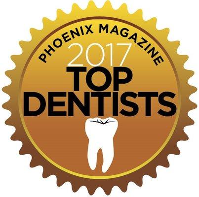 Congratulations to Dr Axel Yabroudi, our endodontist, on his 2017 Top Dentist listing in Phoenix Magazine!!