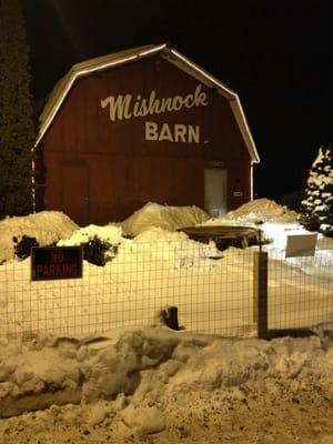 The main barn entrance! So authentic!