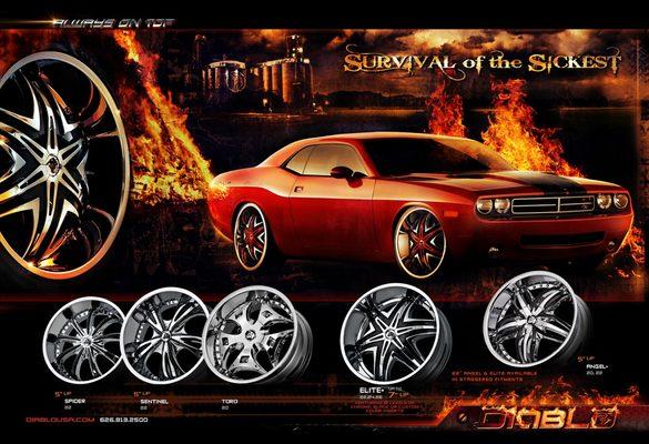 Summer Sale on Aftermarket wheels.  Stocking over 30+ brands