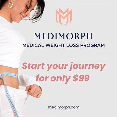 Start you Medical Weight Loss Journey for only $99!