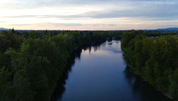 Willamette River in Eugene