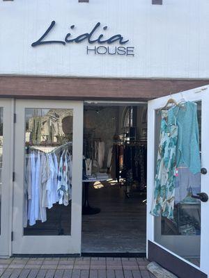 Front entrance to the boutique