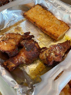 Garlic Parmesan chicken wings