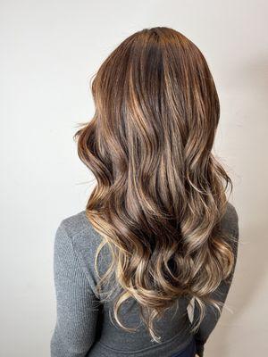 Balayage ash blonde by John